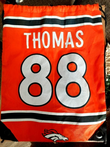 Forever Collectibles NFL Denver Broncos DEMARYIUS THOMAS Backpack Tote Carry-all Cover