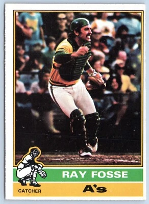 RAY FOSSE 1976 O-PEE-CHEE 76 NO 554 EX+           57038 - Image 1 of 2