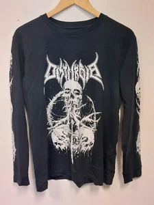 Disturbia Long Sleeve Graphic Print T-Shirt - UK M - Picture 1 of 6