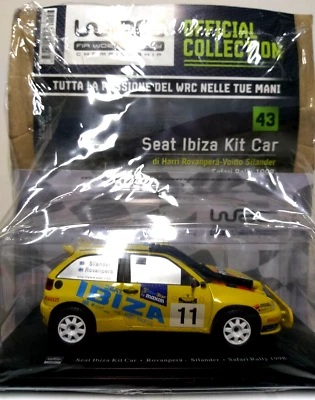 Modellino auto da rally WRC - Seat Ibiza Kit Car in scala 1/24 - Immagine 1 di 4