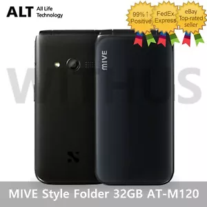 ALT MIVE Style Folder 32GB AT-M120 Unlocked LTE/3G - Black_ - Picture 1 of 5