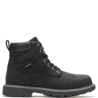 Wolverine Hombre Floorhand Impermeable 6" Bota de Trabajo Cuero Negro W10691 Talla 13 Foto 1 de 4