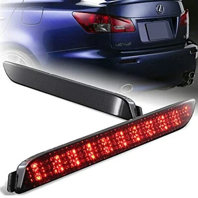 2x Smoked Lens Rear Bumper Reflector LED Brake Lights For 2003-2009 Lexus GX470 Foto 1 de 4