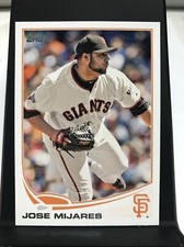 2013 Topps Update #US174 Jose Mijares San Francisco Giants Baseball Card