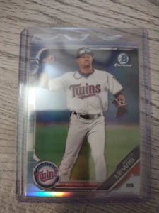 2019 Bowman Chrome Draft Royce Lewis Refractor - Picture 1 of 2