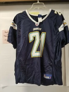Camiseta deportiva LaDainian Tomlinson Reebok talla juvenil XL Los Ángeles Chargers - Imagen 1 de 3