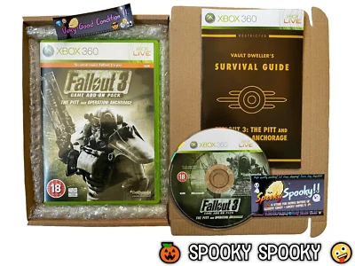Fallout 3 The Pitt & Operation Anchorage XBOX 360 - UK PAL VGC CIB - Tracked - Image 1 of 4