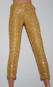 Barbie Puppe Skipper gold schimmernde Strumpfhose - Bild 1 von 4