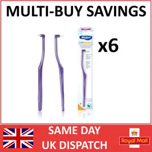 Wisdom Interspace Interdental Toothbrush x 6 - Best Price Around - Picture 1 of 1