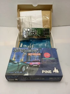 Pine 3D Phantom XP 2800 agp vga graphics card - SiS 305 - 8 MB new and boxed - Picture 1 of 5