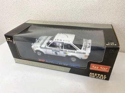 Star/Sunstar Ford Escort RS1800 1977 RAC Ford scala 1/18 auto pressofusa - Immagine 1 di 4