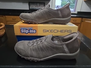SKECHERS Breathe Easy Home Body Slip-ins para mujer color topo oscuro talla 9 con caja - Imagen 1 de 8