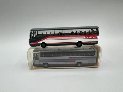 1:87 Wiking Kässbohrer Setra S 215 HD Reisebus 2x - Bild 1 von 4