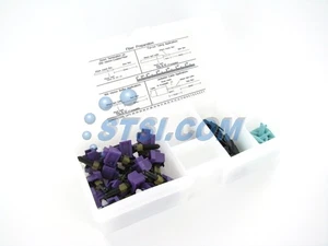 Conector de fibra óptica Corning Unicam LC OM3/OM4 MM 25pk 95-050-99-X-Z ~STSI - Imagen 1 de 2