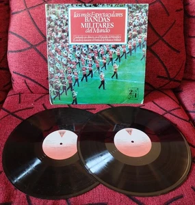 BANDAS MILITARES DEL MUNDO (MILITARY BANDS OF THE WORLD) 1987 SPAIN 2-LP - Bild 1 von 6
