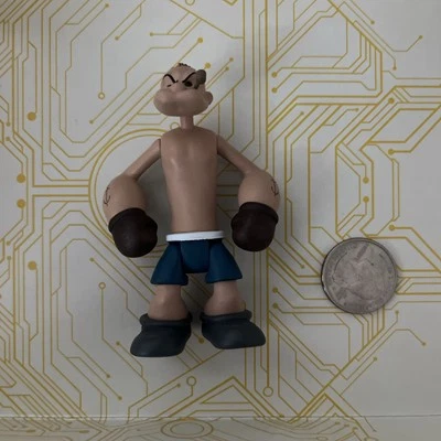 Figura de acción Boxeo Popeye Popeye MEZCO Toys 4 pulgadas 2024 Foto 1 de 4