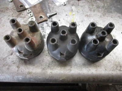 three original IHC H4 magneto distributor caps International Harvester used - Image 1 of 4