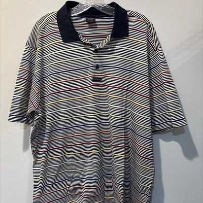 Paul & Shark Yachting Men's MultiColor Italian Pull/Button Polo Size 2XLT - Image 1 of 4