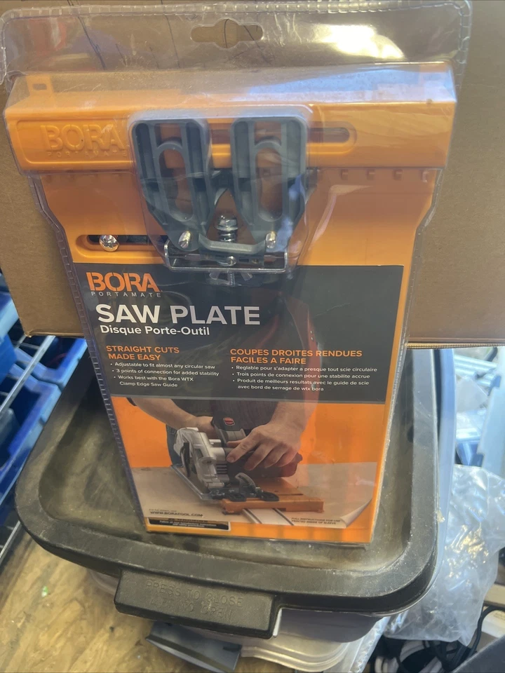 BORA 544006 Universal Plastic Saw Plate 14 L X 8 W In.