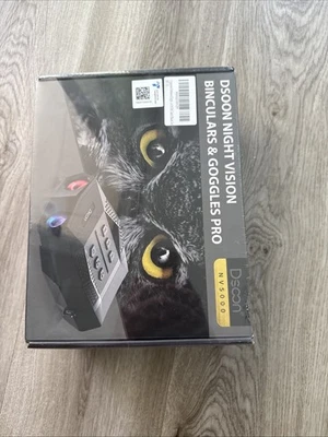 Dsoon NV5000 Black Night Vision Binoculars & Goggles Pro With User Manual - Image 1 of 4