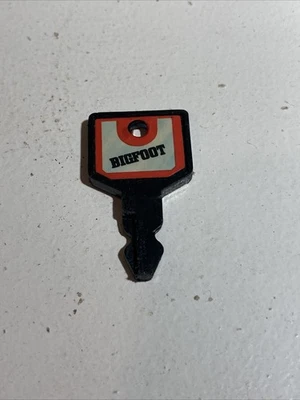 Vintage 1983 Playskool Bigfoot Monster Truck Original KEY PART Original - Image 1 of 4