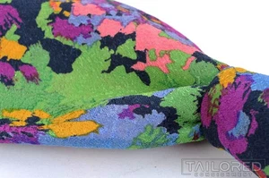 Corbata de lujo Missoni Cravatte colorida pintada abstracto 100 % seda para hombre - 3,50" - Imagen 1 de 5