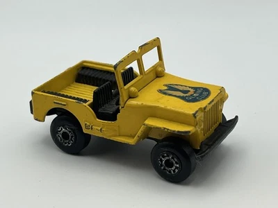 Transportador deslizante Matchbox Superfast TP-7 Jeep - solo Jeep en muy buena condición Foto 1 de 4