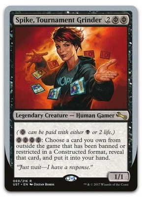 Spike, Tournament Grinder #69 (NM) Unstable UST Magic MTG - Image 1 of 2