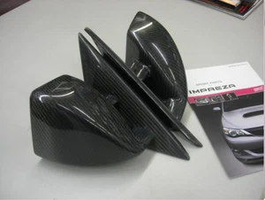 Espejos retrovisores de fibra de carbono Launsport para: Subaru Impreza GRB GVB WRX STI 08-14 - Imagen 1 de 4