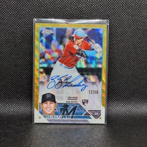 2023 Topps Chrome JJ Bleday Gold Wave Refractor Auto #/50 #RA-JJB RC Rookie - Picture 1 of 2