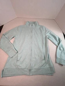 Peter Millar Aqua Zip Athletic Jacket Women’s M Gleneagles Logo - Picture 1 of 13