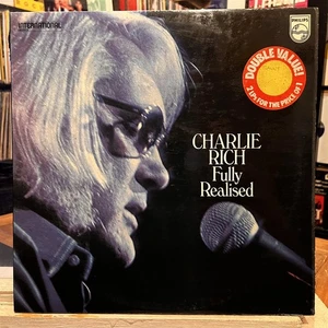 [COUNTRY]~EXC 2 DOUBLE LP~CHARLEY RICH~Fully Realised~[1974~PHILIPS]~UK IMPORT - Picture 1 of 8