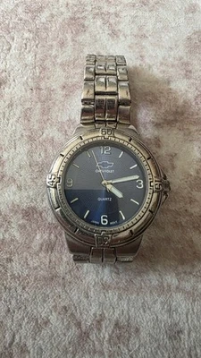 Reloj de pulsera Chevrolet TM GM cara azul chv200 pc 21 acero inoxidable Japón Movt sin probar Foto 1 de 4