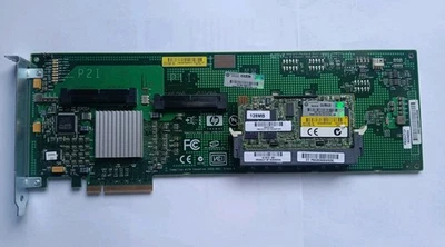 HP Smart Array 8 Channel SAS RAID Controller PCI-e 412799-001 - Immagine 1 di 3