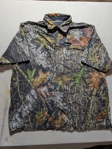 Walls Mossy Oak Breakup Camouflage Camo Business Casual Contractor Hunting Sz 2X - Picture 1 of 6