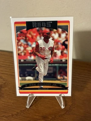 2006 Topps #387 Ken Griffey Jr. Cincinnati Reds. K - Image 1 of 3