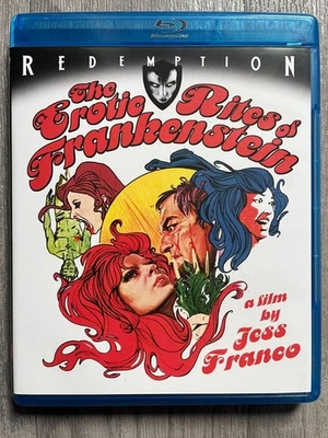 EROTIC RITES OF FRANKENSTEIN Jess Franco 1973 Kino/Redemption Reg.A Blu-ray M+ - Bild 1 von 2
