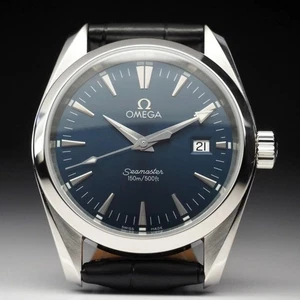 Omega Seamaster Aqua Terra Herren 150m blaues Zifferblatt Quarz Uhr 2518.80 - Bild 1 von 8