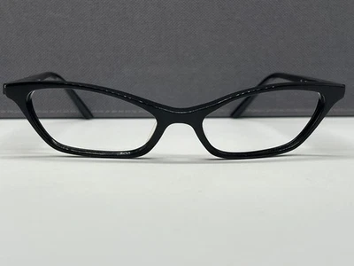 Оправы для очков Alain Mikli мужские женские со стразами черные овальные кошачий глаз 0210 маленькие - Изображение 1 из 4