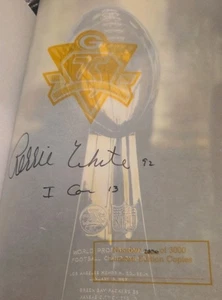 Reggie White AUTOGRAPH The Packers 75 Seasons of Memories Book SIGNED 2856/3000 - Picture 1 of 9