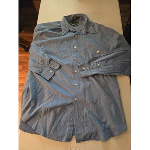 Camisa Suave Britches Of Georgetown Biella 16.5 Grande Azul - Imagen 1 de 7