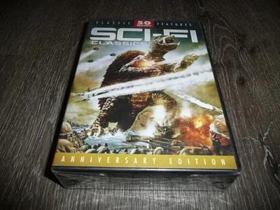 Sci-Fi Classics Anniversary Edition DVDs  50 Movies 12-Disc Set New Sealed - Image 1 of 2