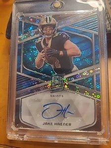 2023 Spectra Jake Haener Rookie Autographs Neon Blue RAUJHA Prizm Auto RC #/50 - Picture 1 of 2