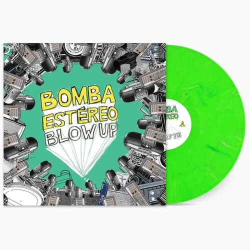 Bomba Estereo - Blow Up [Used Very Good Vinyl LP] Colored Vinyl, Lime, Ltd Ed - Image 1 of 1