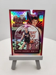 KASPARAS JAKUCIONIS 2025-26 Topps Black Friday Limited Stock Legends Rookie - Picture 1 of 2