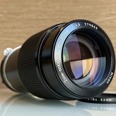 [Exc-] Nikon Ai Zoom Nikkor 80-200mm f/4.5 Telephoto Lens From JAPAN - Image 1 of 4