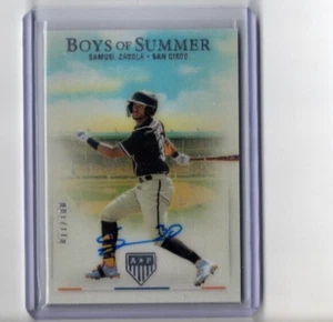 Autógrafo Panini America's Pastime Boys of Summer Samuel Zavala 2023 RC # 11/100 - Imagen 1 de 1