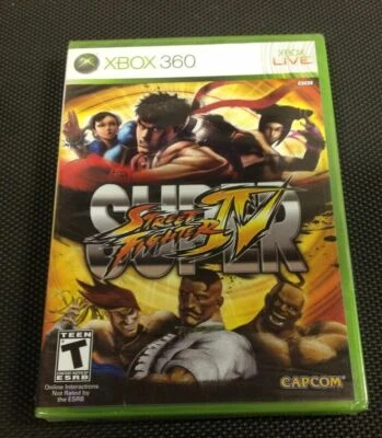 Super Street Fighter IV  (Xbox 360, 2010) Brand New - Image 1 of 4