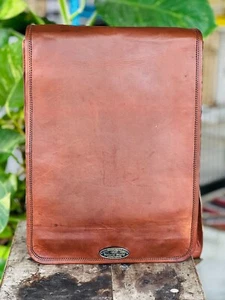 Pure Time Resistance Herren Vintage Neu Braun Schulter Beste Qualität - Bild 1 von 8