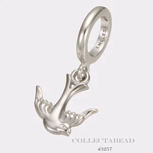 Echte endlose Sterlingsilber Friedenstaube Perle 43257 - Bild 1 von 1